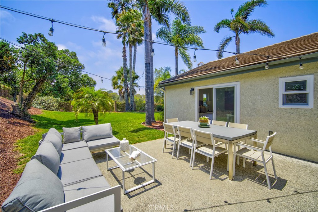 2810 Bello Panorama San Clemente, CA 92673 - Photo 44 of 67 a view of backyard of house with seating space