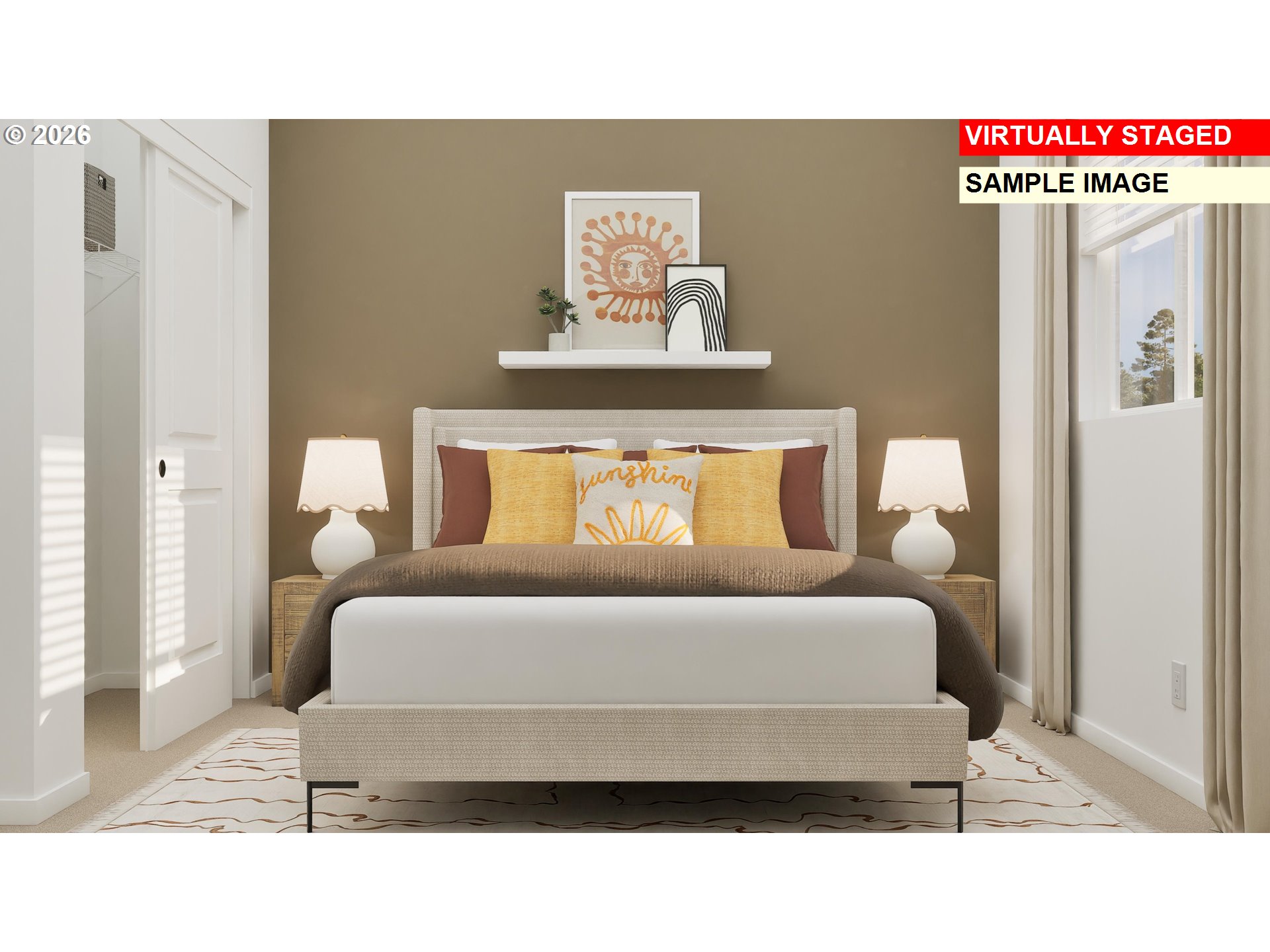 1083 Clemson Street Gervais, OR 97026 - Photo 6 of 25 a bedroom with a bed and window