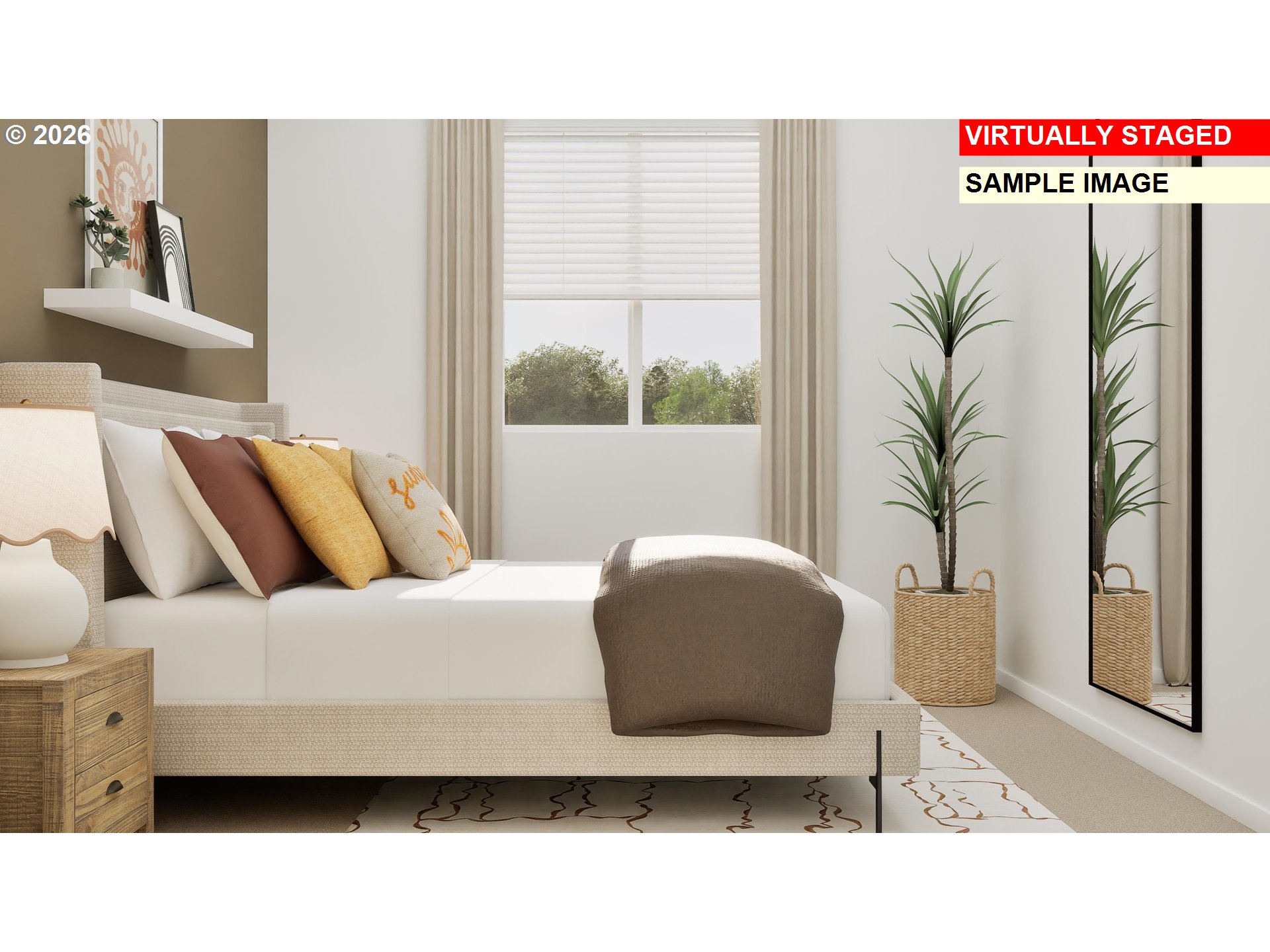 1083 Clemson Street Gervais, OR 97026 - Photo 7 of 25 a living room with furniture and a potted plant