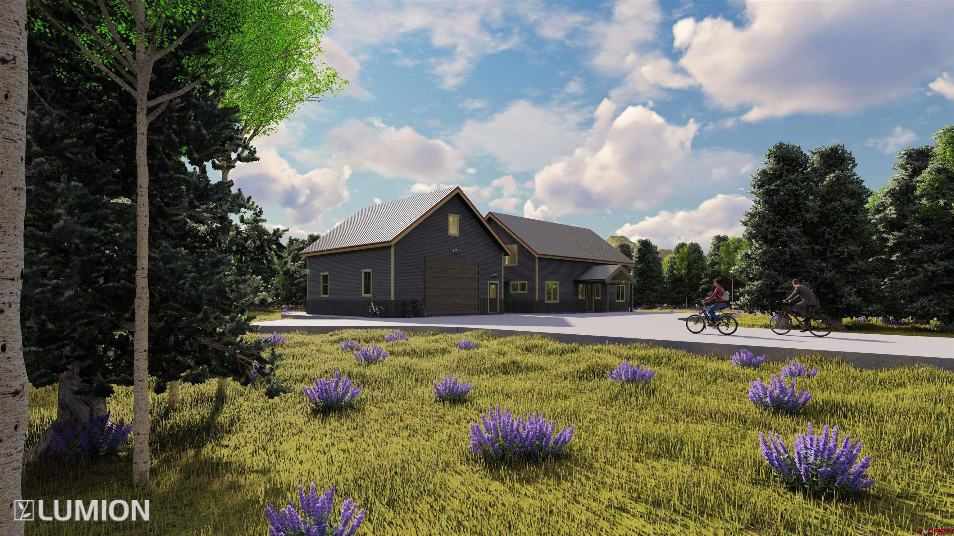 997 Saddle Ridge Road Crested Butte, CO 81224 - Photo 2 of 45 a view of swimming pool with garden