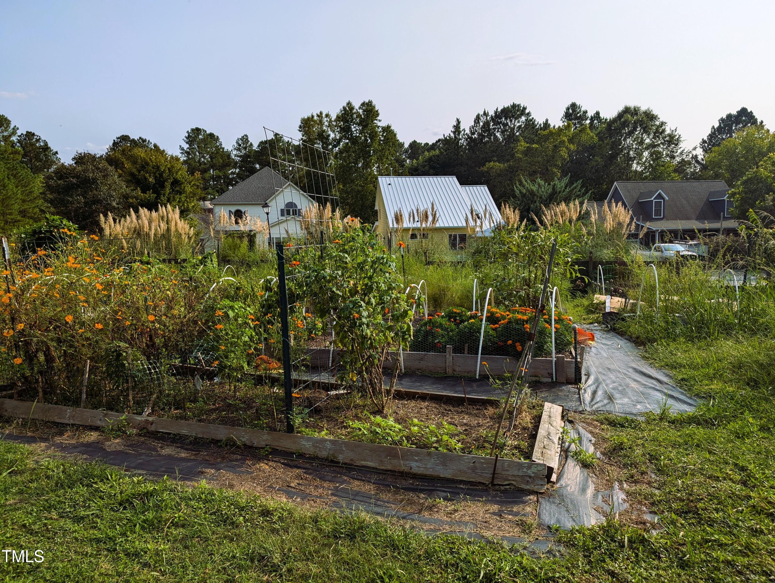 136 Solterra Way Durham, NC 27705 - Photo 12 of 20 an aerial view of a house with a yard