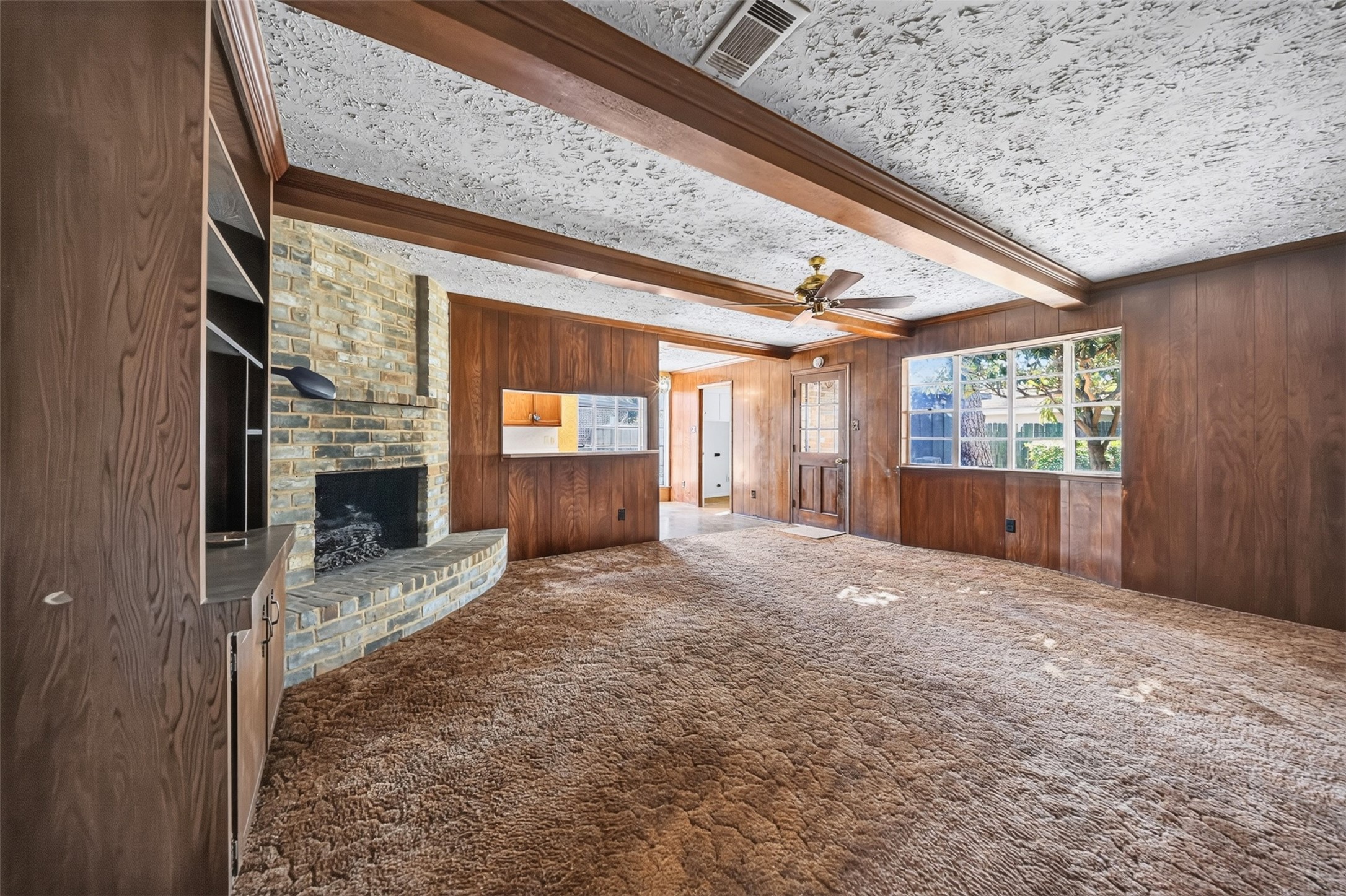 2214 Millhouse Road Houston, TX 77073 - Photo 9 of 20 Living area with Fireplace