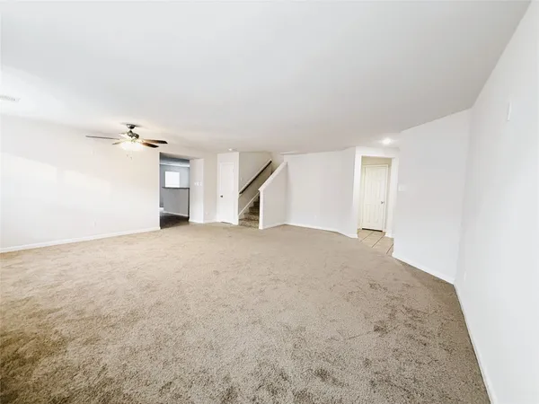 a view of empty room