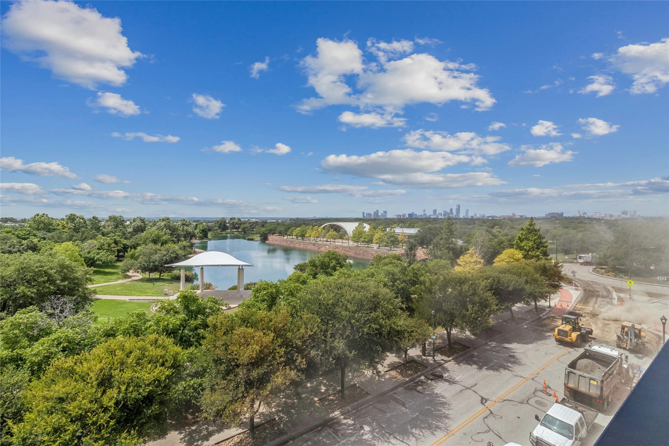 1701 Simond Avenue, Unit 401 Austin, TX 78723 - Photo 15 of 19 Beautiful view from the outdoor lounge
