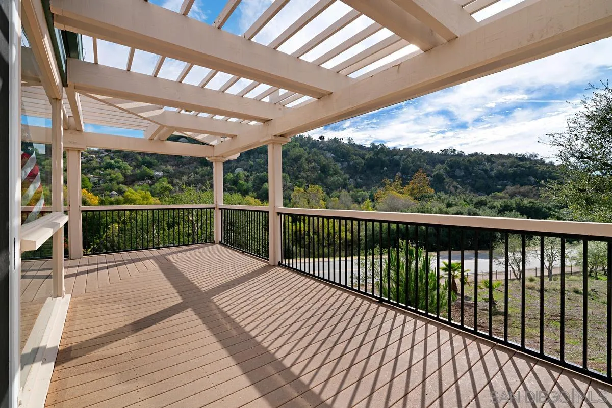 10689 Laurel Path Escondido, CA 92026 - Photo 44 of 48 a view of balcony with wooden floor