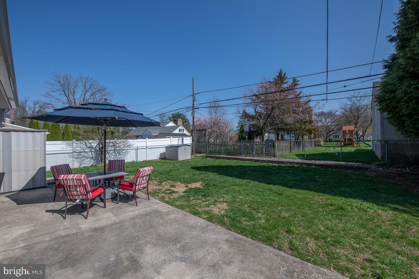 397 Grange Road Wayne, PA 19087 - Photo 28 of 31 Rear Yard with Patio