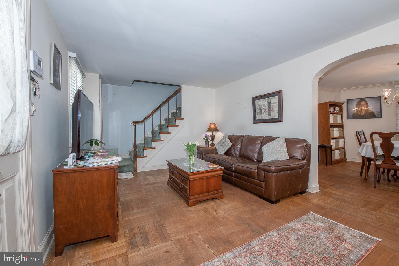 397 Grange Road Wayne, PA 19087 - Photo 7 of 31 Living Room with Hardwood Floors