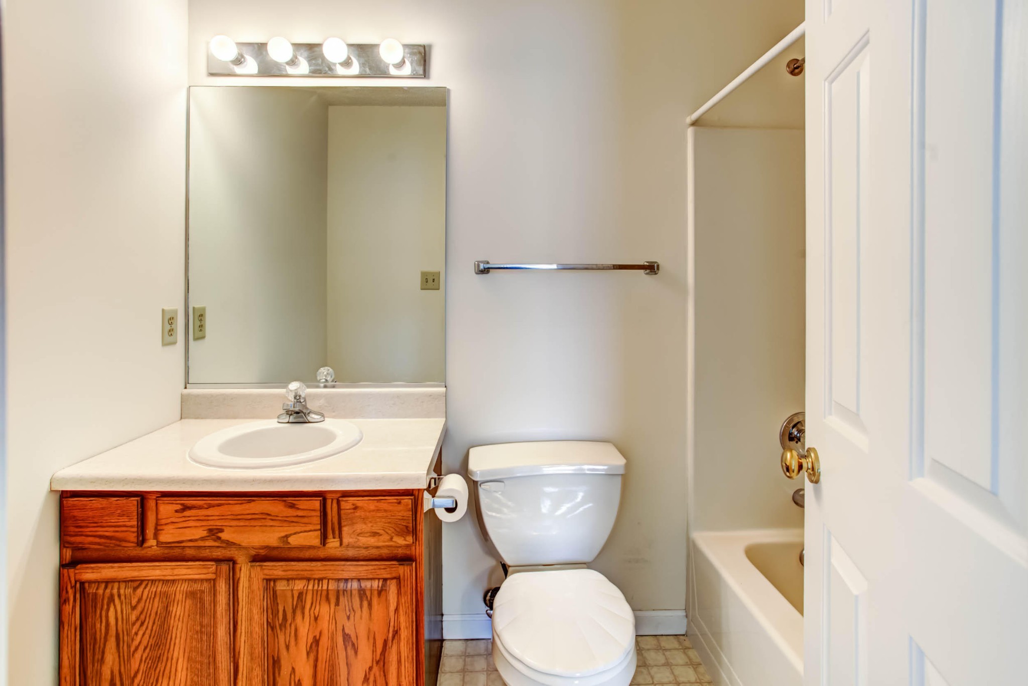 1917 Wellbridge Way Powell, TN 37849 - Photo 5 of 19 a bathroom with a granite countertop sink toilet and mirror