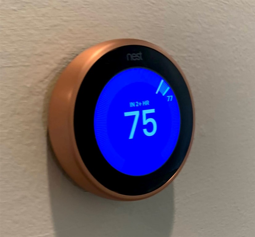 6121 Hamman Street Houston, TX 77007 - Photo 22 of 28 Nest smart thermostats, home has two separate A/C units for top and bottom floor