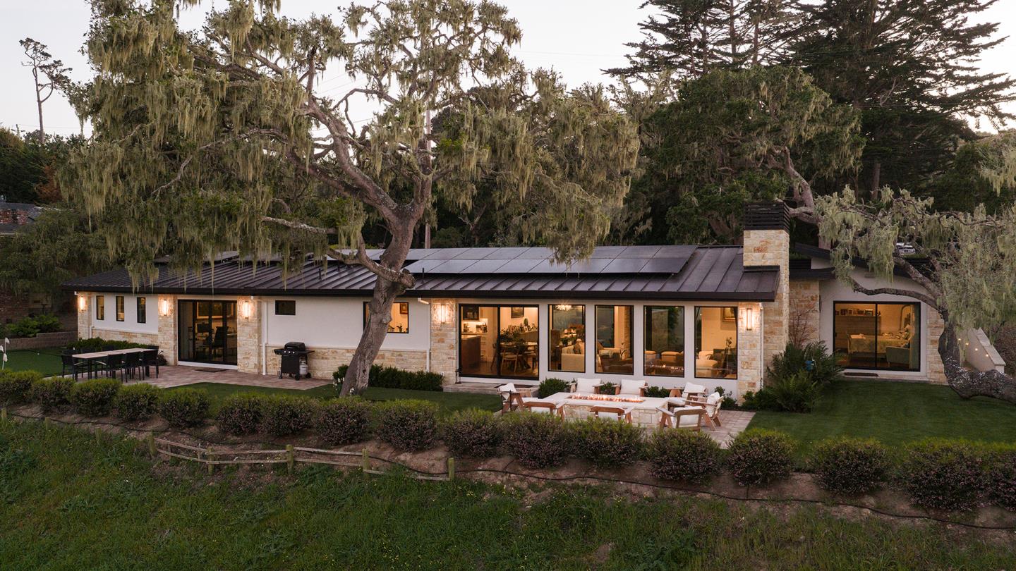 2931 Sloat Road Pebble Beach, CA 93953 - Photo 21 of 34 a view of a house with backyard and garden
