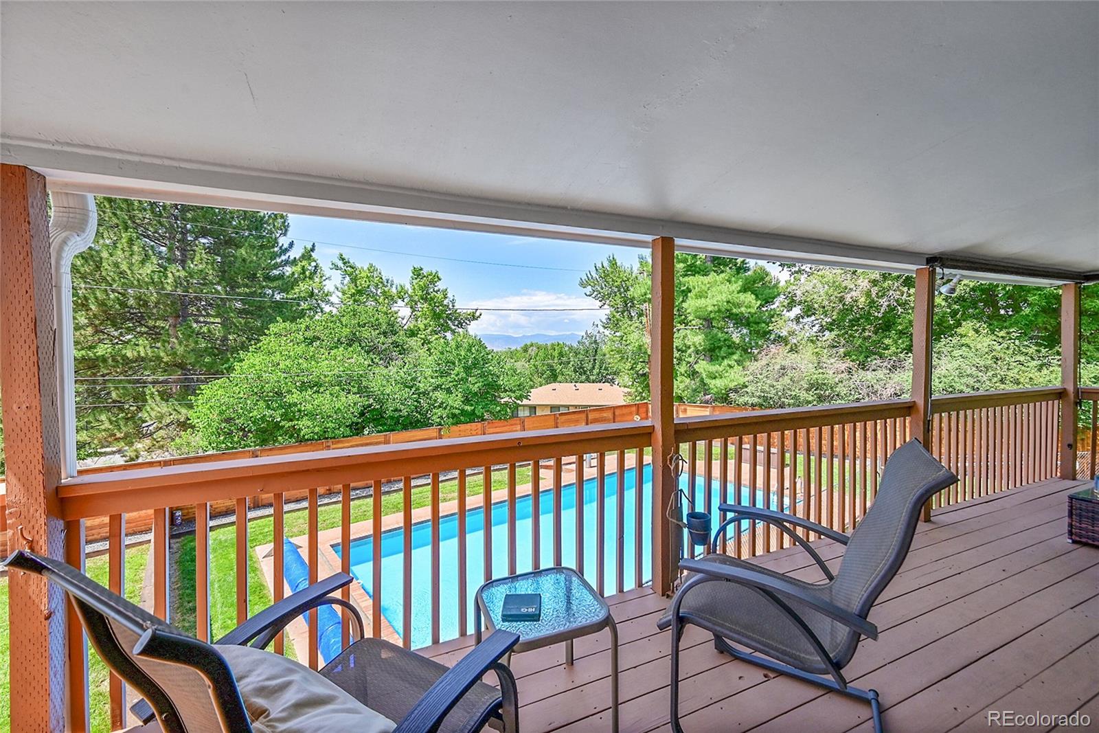 1500 West Ridge Road Littleton, CO 80120 - Photo 33 of 49 a view of a two chairs in the balcony