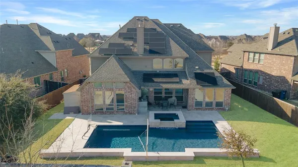 a view of a house with a ocean view