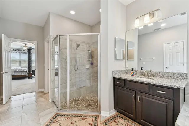 a view of a workspace with furniture