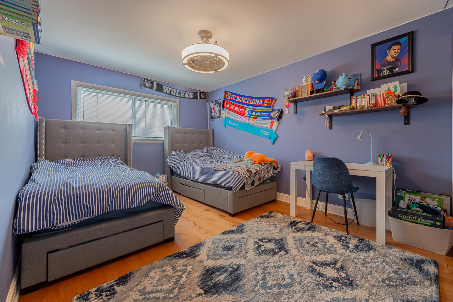 333 Bramble Lane Schaumburg, IL 60193 - Photo 18 of 33 a bedroom with furniture and a wooden floor