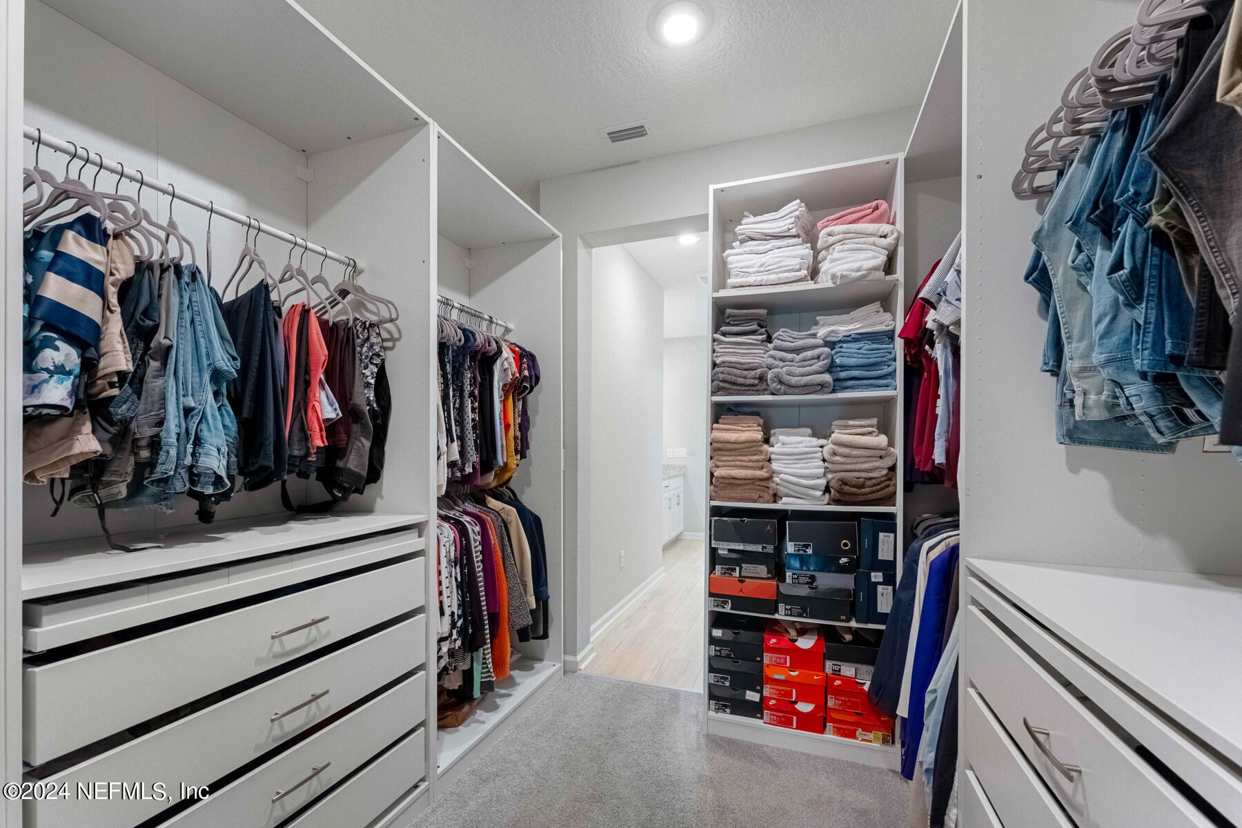 10279 Innovation Way Jacksonville, FL 32256 - Photo 23 of 42 a view of walk in closet with clothes and shoes