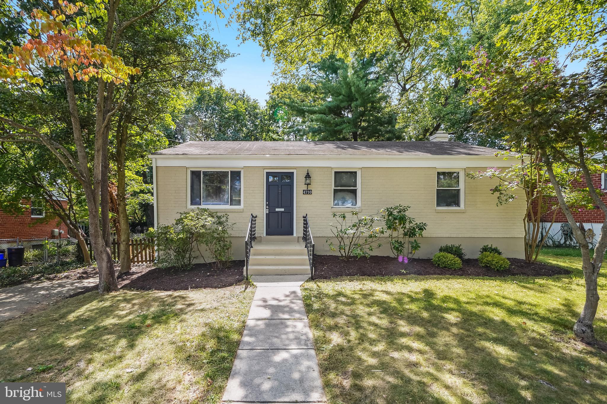 4710 Red Fox Road Rockville, MD 20852 - Photo 1 of 28 Lovely 50's rambler near park, driveway on left