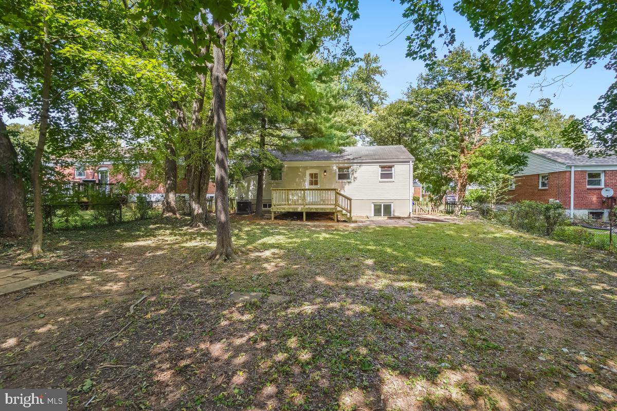 4710 Red Fox Road Rockville, MD 20852 - Photo 28 of 28 Rear elevation - nice level fenced lot