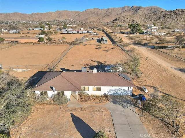an aerial view of a beach