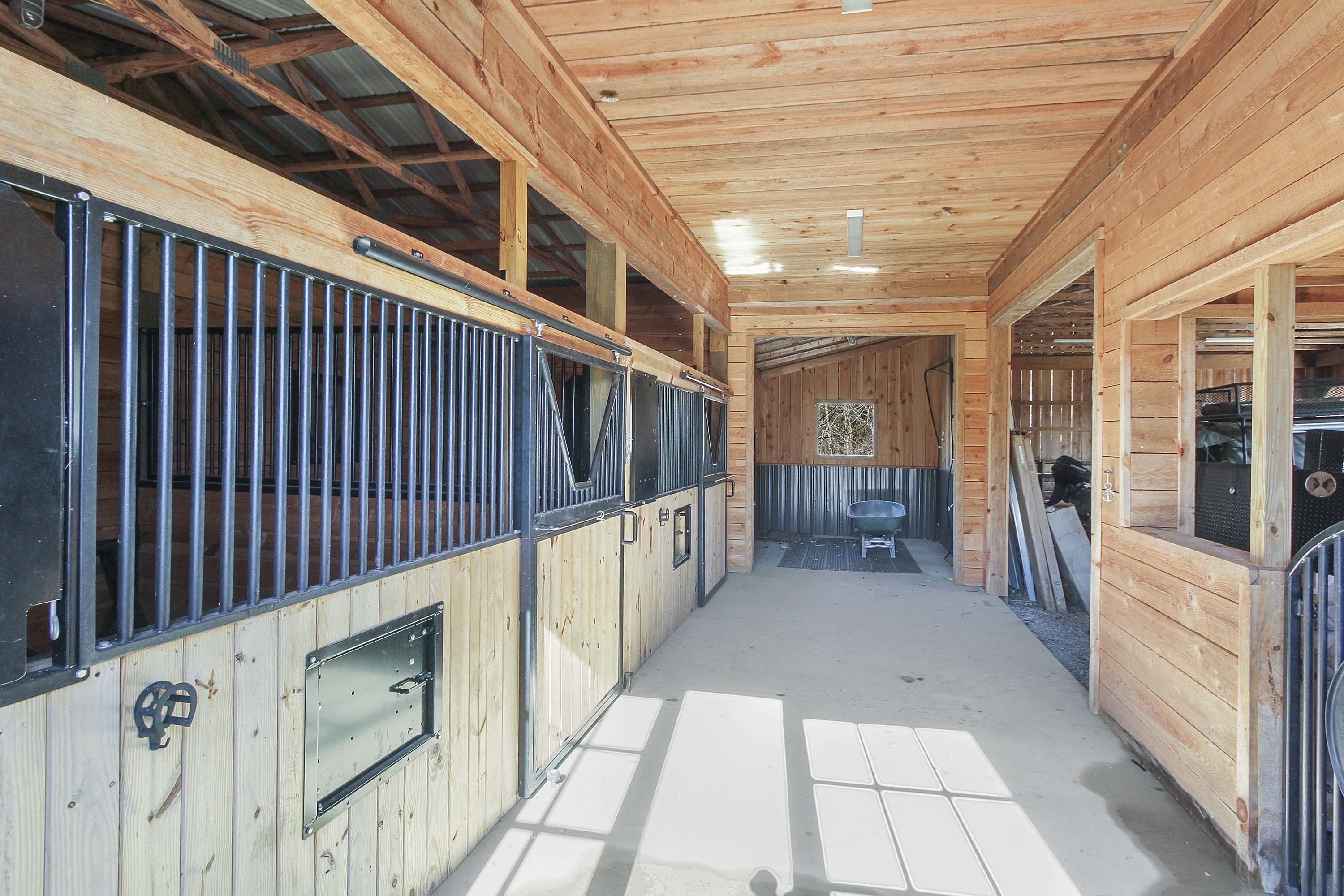 199 Fairview Road Tellico Plains, TN 37385 - Photo 34 of 40 Custom-built horse stalls