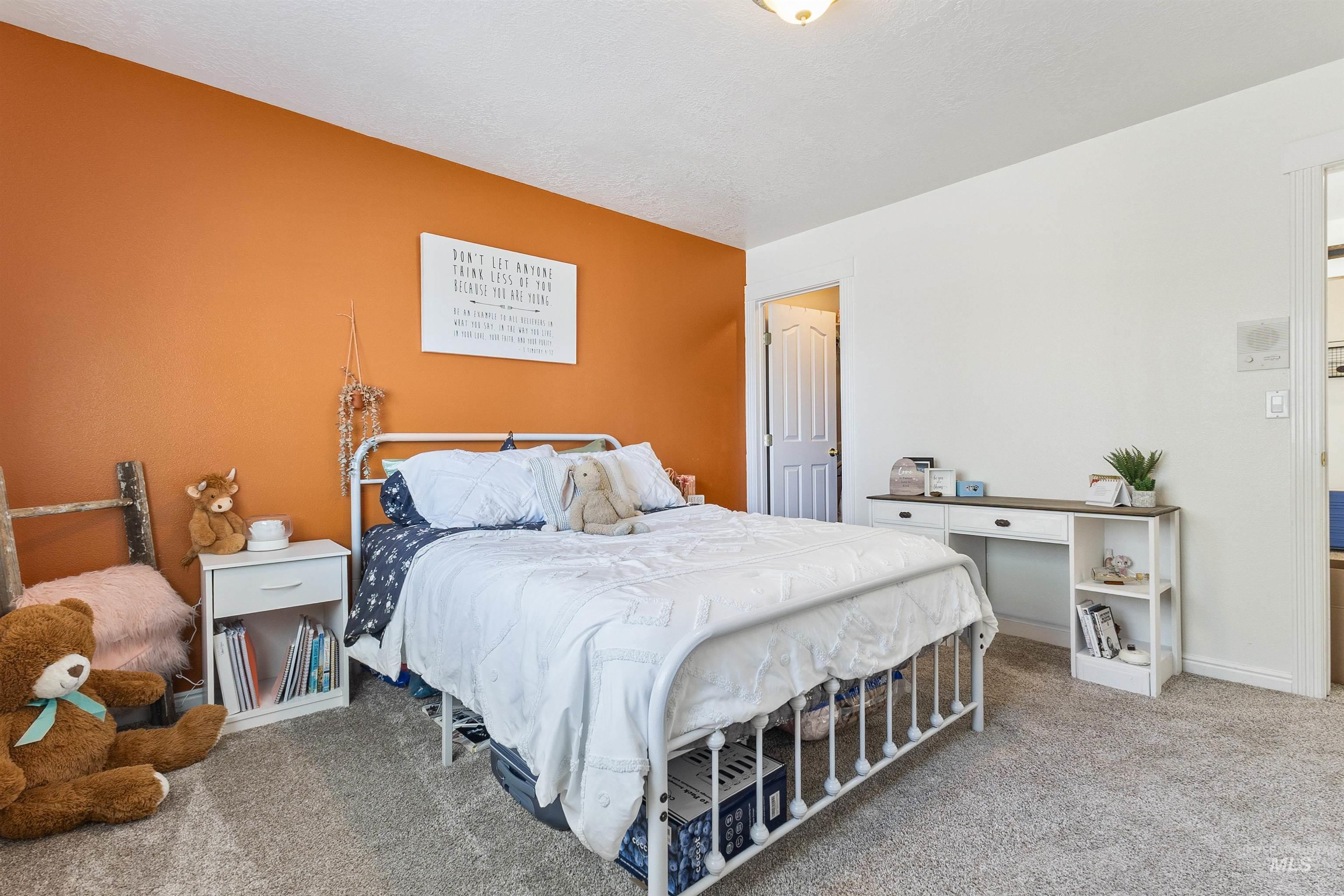19876 Scotts Lane Caldwell, ID 83607 - Photo 43 of 44 Carpeted interior room featuring a contrasting accent wall