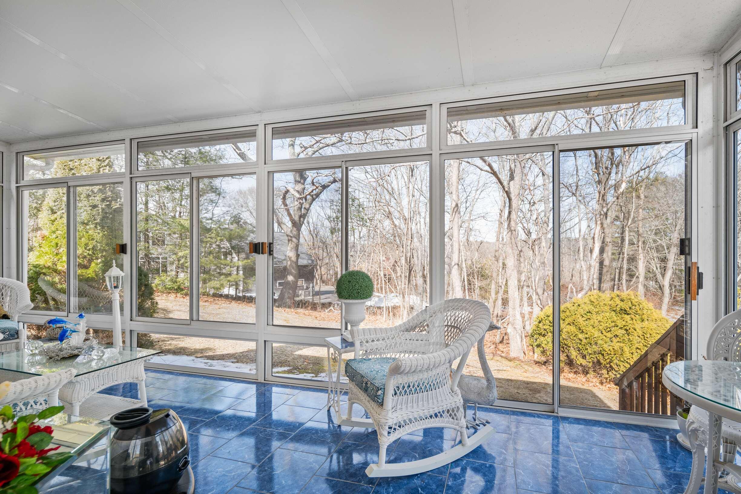 46 Cape Neddick Road York, ME 03909 - Photo 13 of 29 Rear Garden Sunroom