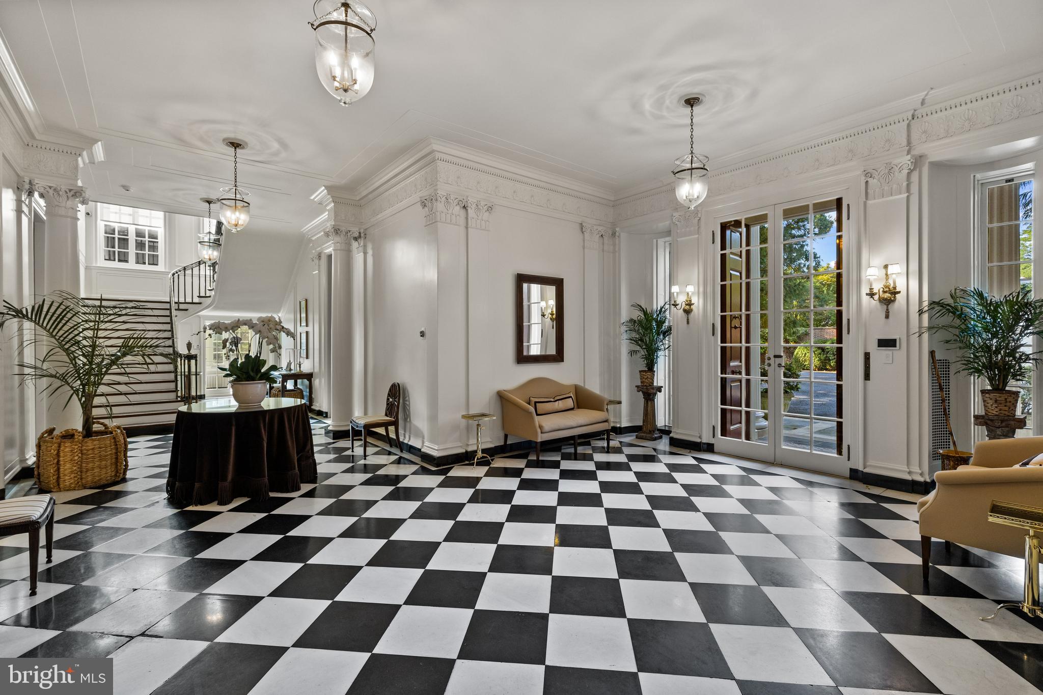15 Charlcote Place Baltimore, MD 21218 - Photo 13 of 68 a black and white checkered floor