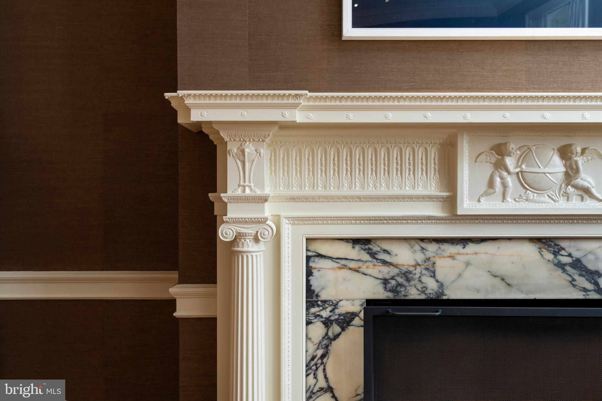 15 Charlcote Place Baltimore, MD 21218 - Photo 15 of 68 a close view of fireplace