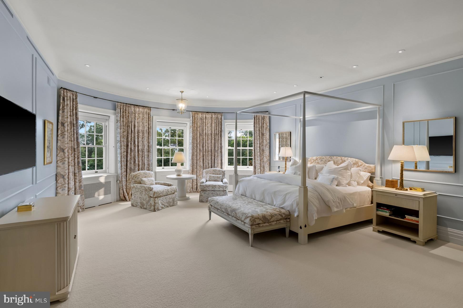 15 Charlcote Place Baltimore, MD 21218 - Photo 35 of 68 a spacious bedroom with a bed and large windows