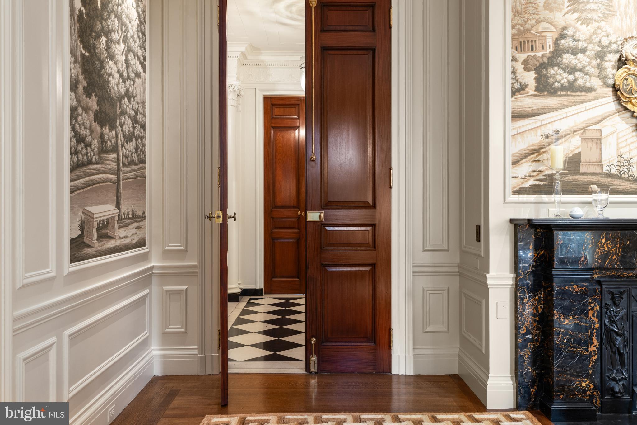 15 Charlcote Place Baltimore, MD 21218 - Photo 42 of 68 a view of a hallway with wooden floor and entryway