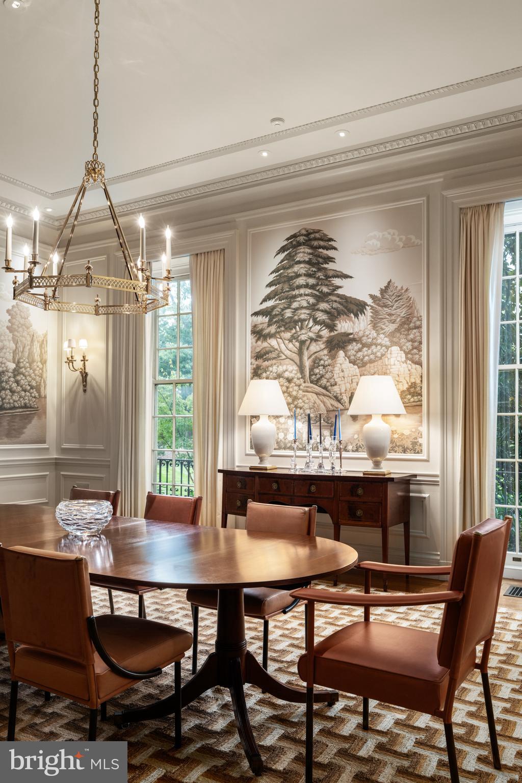 15 Charlcote Place Baltimore, MD 21218 - Photo 5 of 68 a view of a dining room with furniture window and outside view