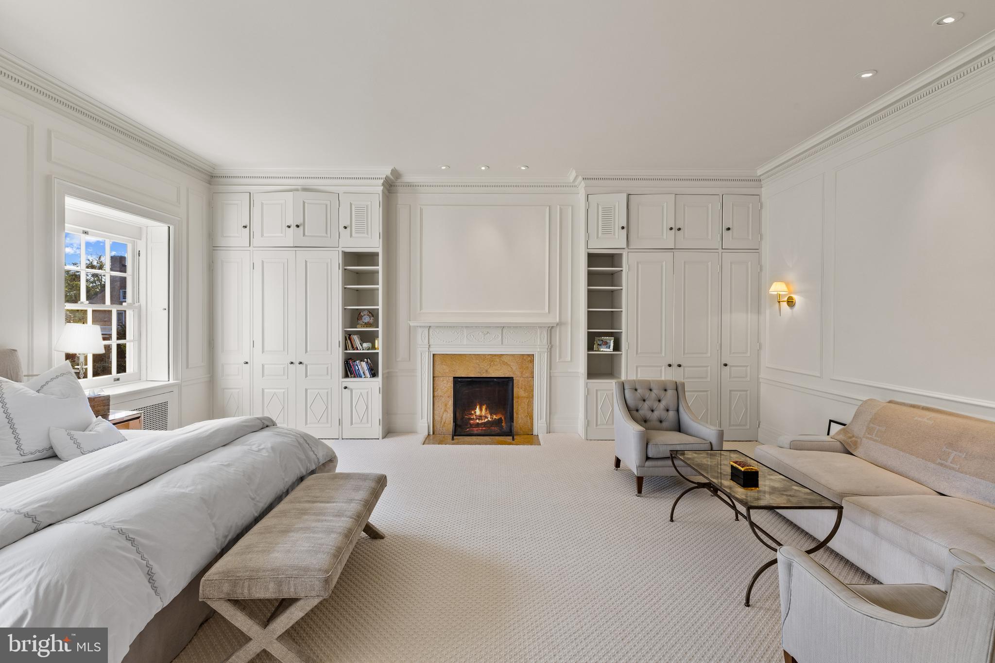 15 Charlcote Place Baltimore, MD 21218 - Photo 55 of 68 a living room with furniture and a fireplace