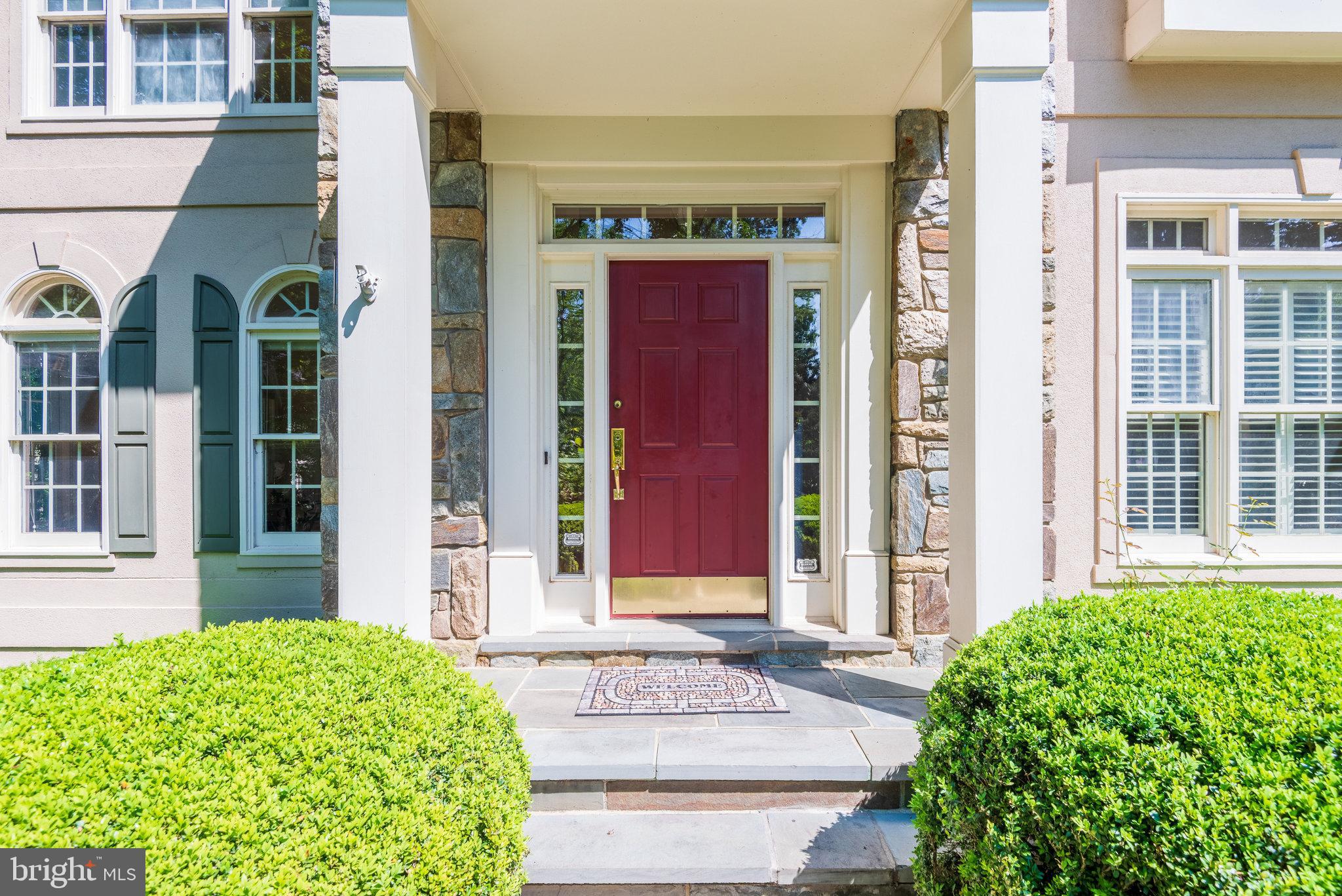 12104 North Walnut Branch Road Reston, VA 20194 - Photo 2 of 70 Beautiful stone faced front entrance