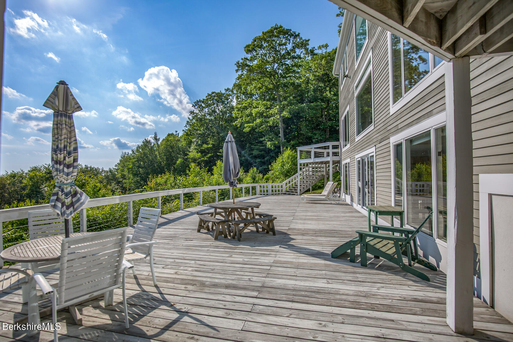 169 Mt Hunger Road Monterey, MA 01245 - Photo 41 of 51 a view of a terrace with sitting area