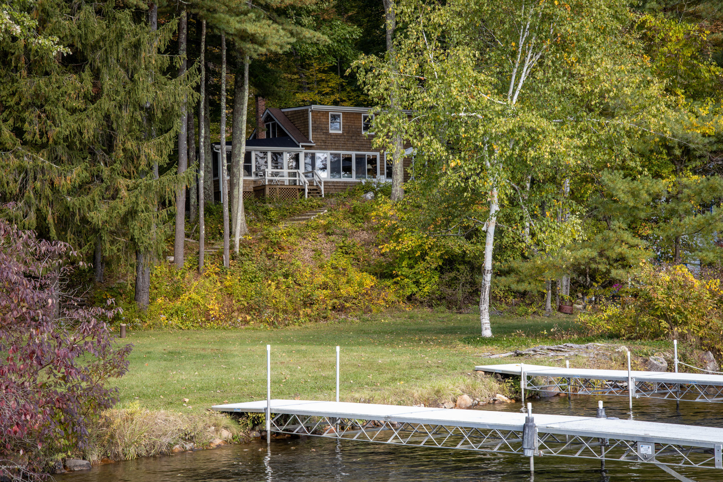 8 Laurel Banks Road Monterey, MA 01230 - Photo 1 of 28 DOCKS AND HOUSE
