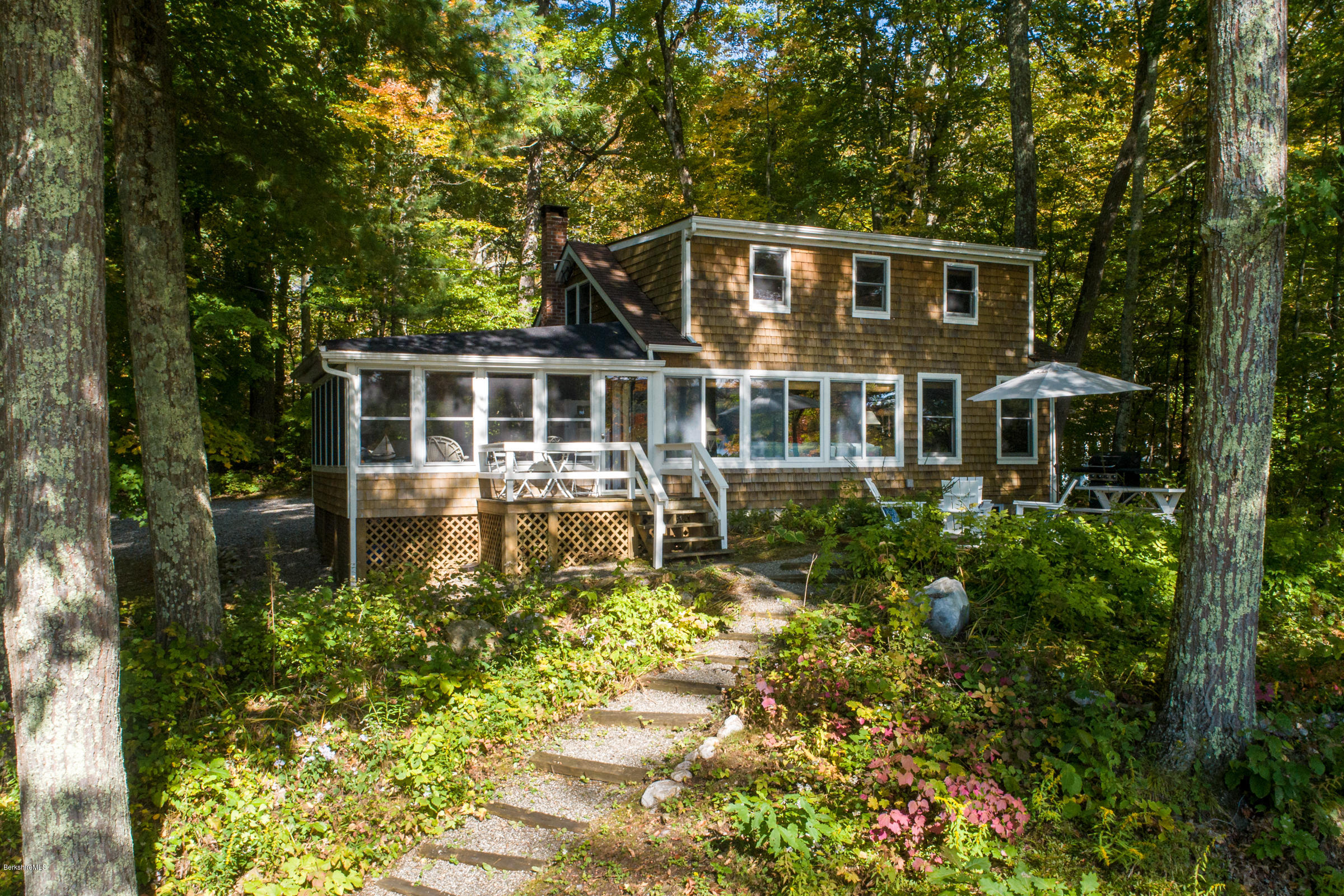 8 Laurel Banks Road Monterey, MA 01230 - Photo 2 of 28 WEST FACADE