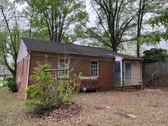 409 Edward Street Durham, NC 27701 - Photo 25 of 35 Back Left Corner facing front