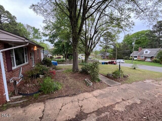 409 Edward Street Durham, NC 27701 - Photo 33 of 35 Front Yard of Home facing West