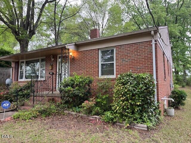 409 Edward Street Durham, NC 27701 - Photo 39 of 39 a view of a back yard of the house