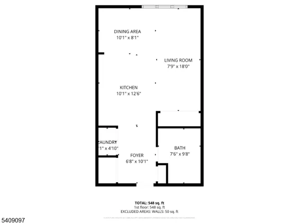 $1,700 | 321 East 3rd Street, Unit 524, Plainfield, NJ 07060