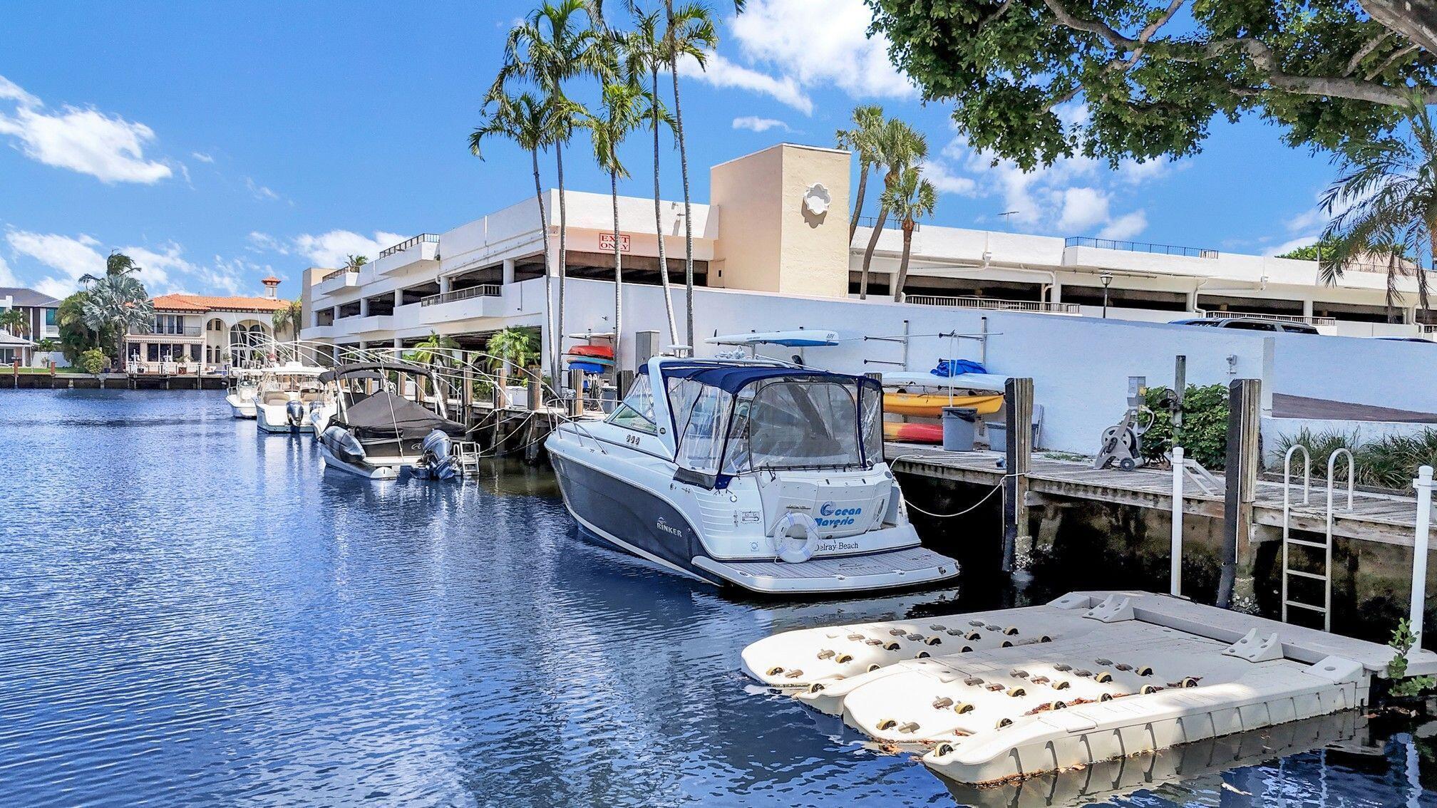 859 Jeffery Street, Unit 202 Boca Raton, FL 33487 - Photo 89 of 94 PB Arial 8-25 boats and canal pic 6