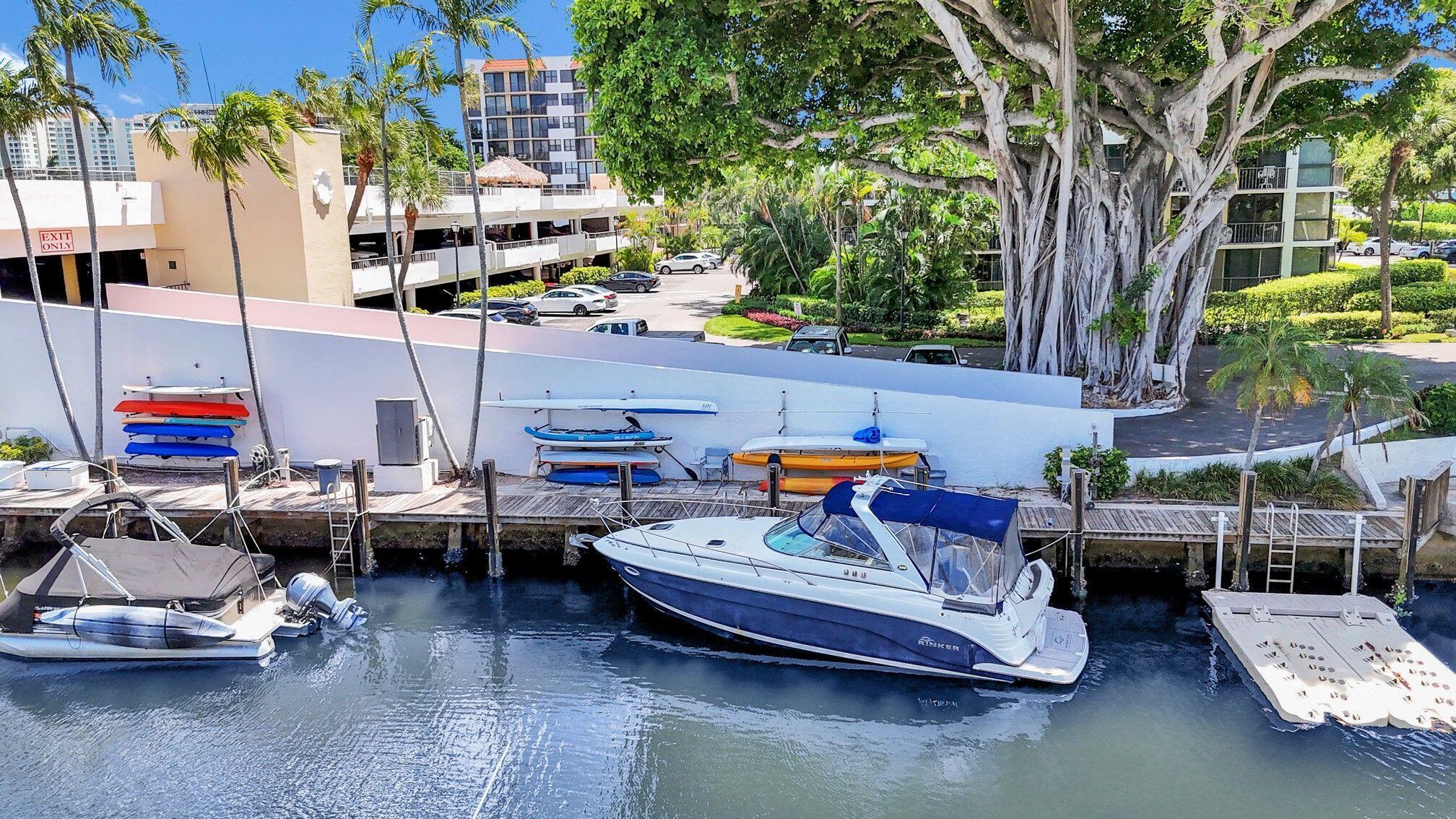 859 Jeffery Street, Unit 202 Boca Raton, FL 33487 - Photo 92 of 94 PB Arial 8-25 boats and canal pic 3