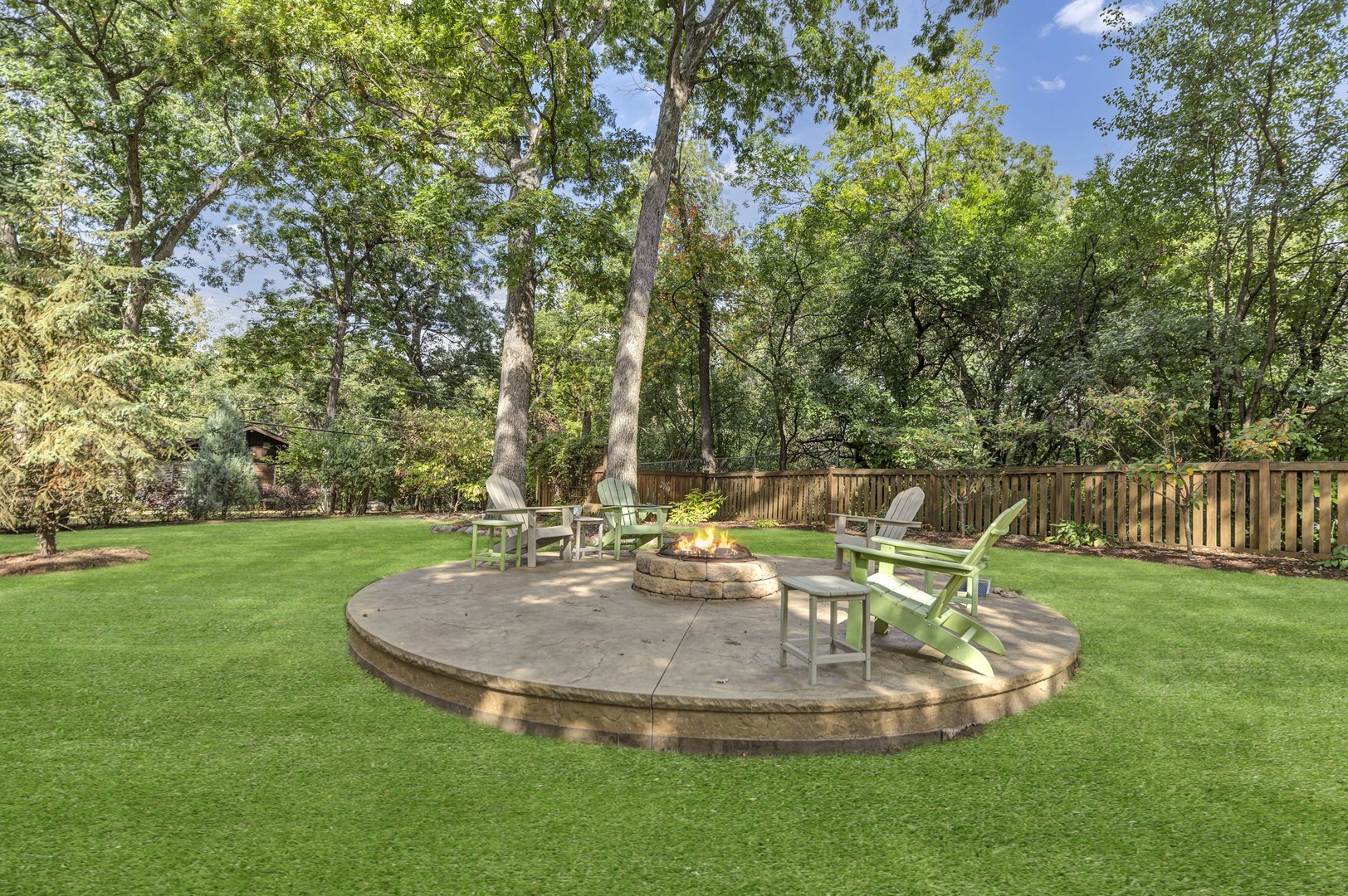 512 Forest Drive Addison, IL 60101 - Photo 13 of 61 a view of a swimming pool with a sitting area