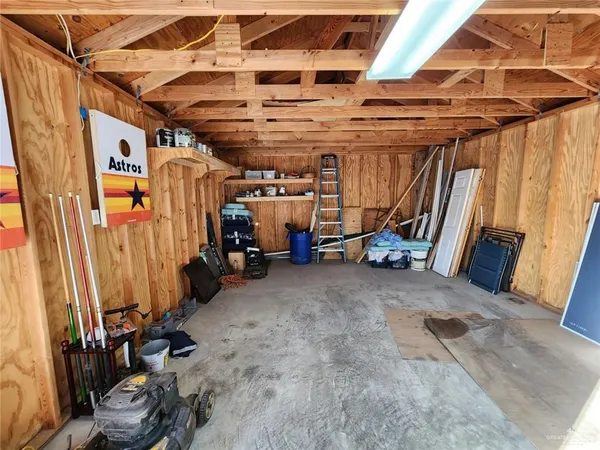 a view of storage and utility room