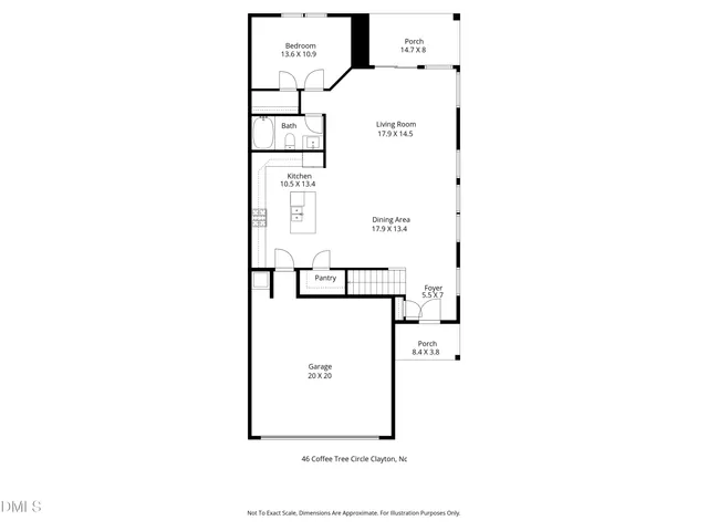 $390,000 | 46 Coffee Tree Circle, Clayton, NC 27527