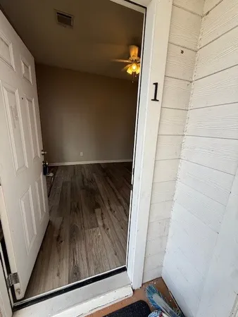 a view of a small space