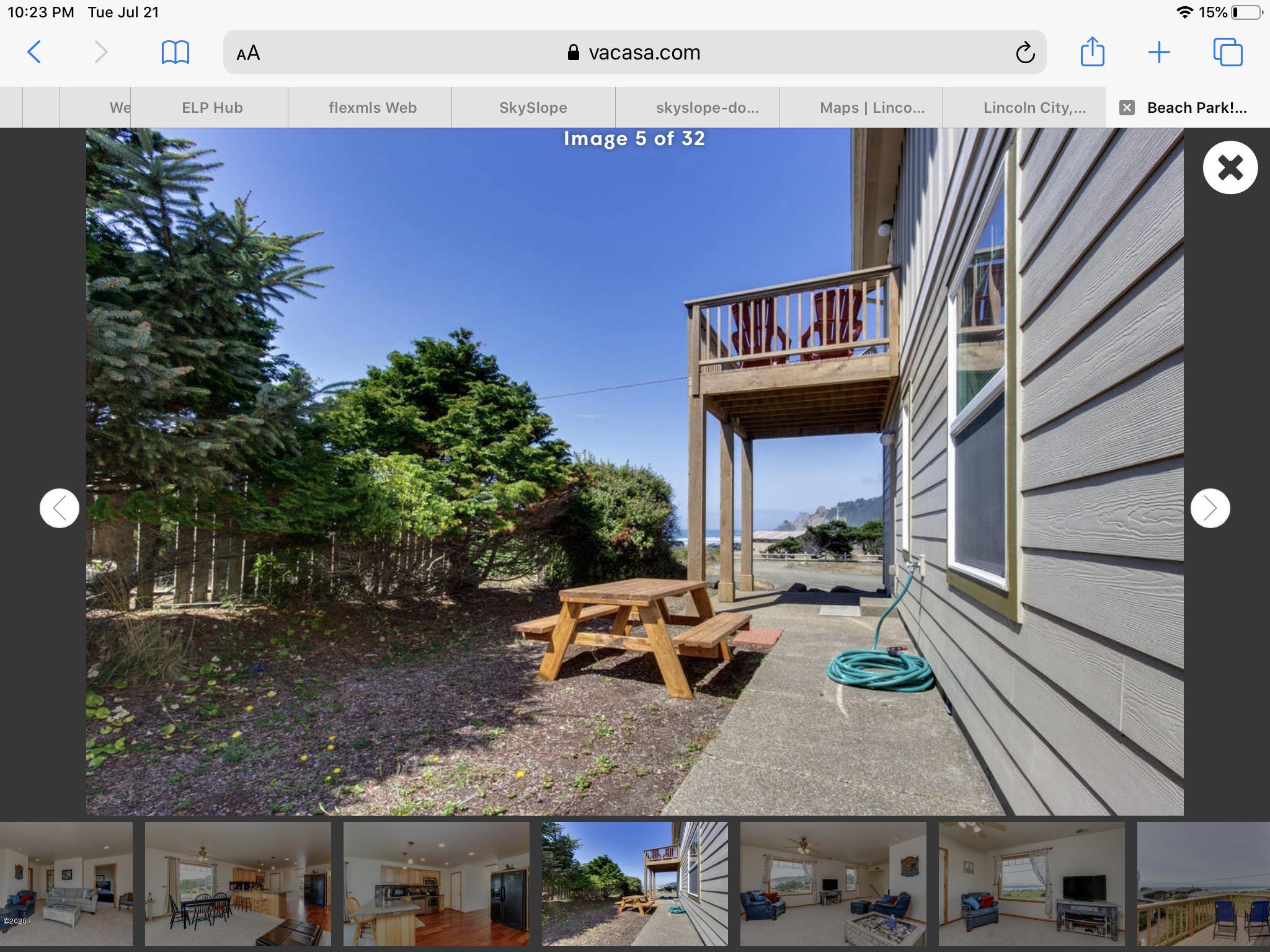 5777 Logan Road Lincoln City, OR 97367 - Photo 29 of 30 Low Maintenance and Private back yard