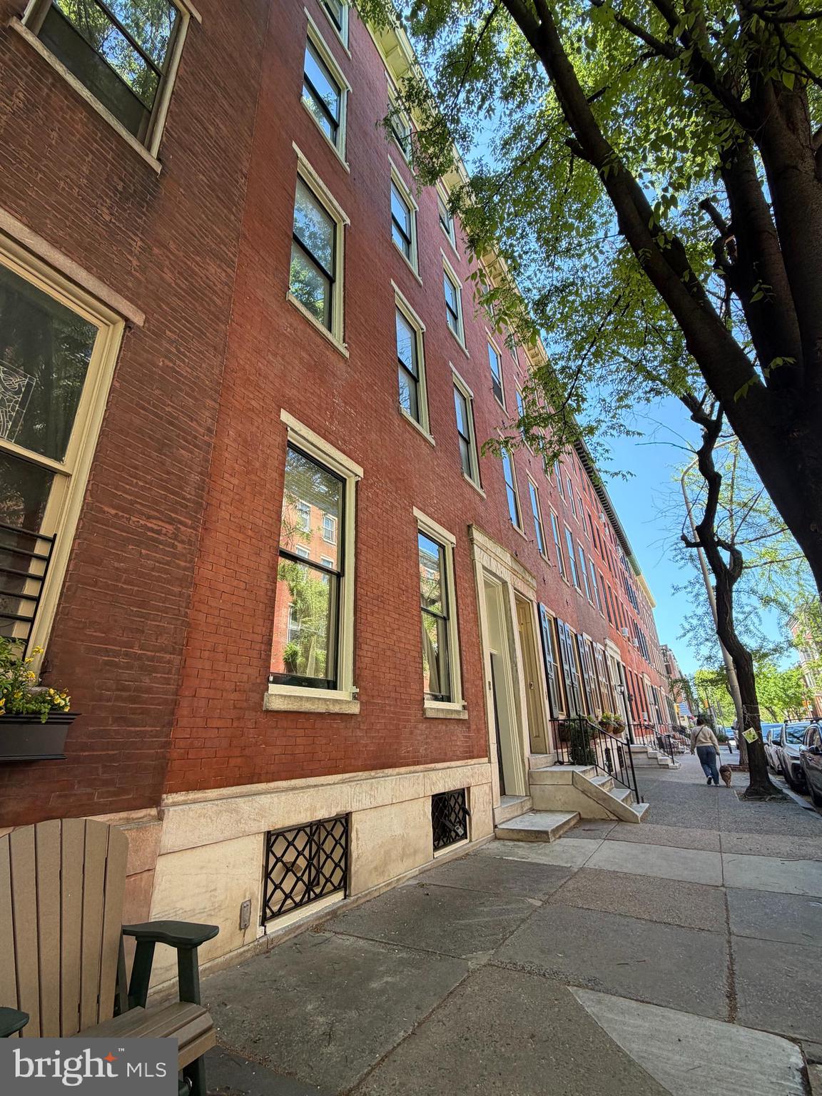 1820 Pine Street, Unit 1R Philadelphia, PA 19103 - Photo 17 of 17 a view of a building with a bench