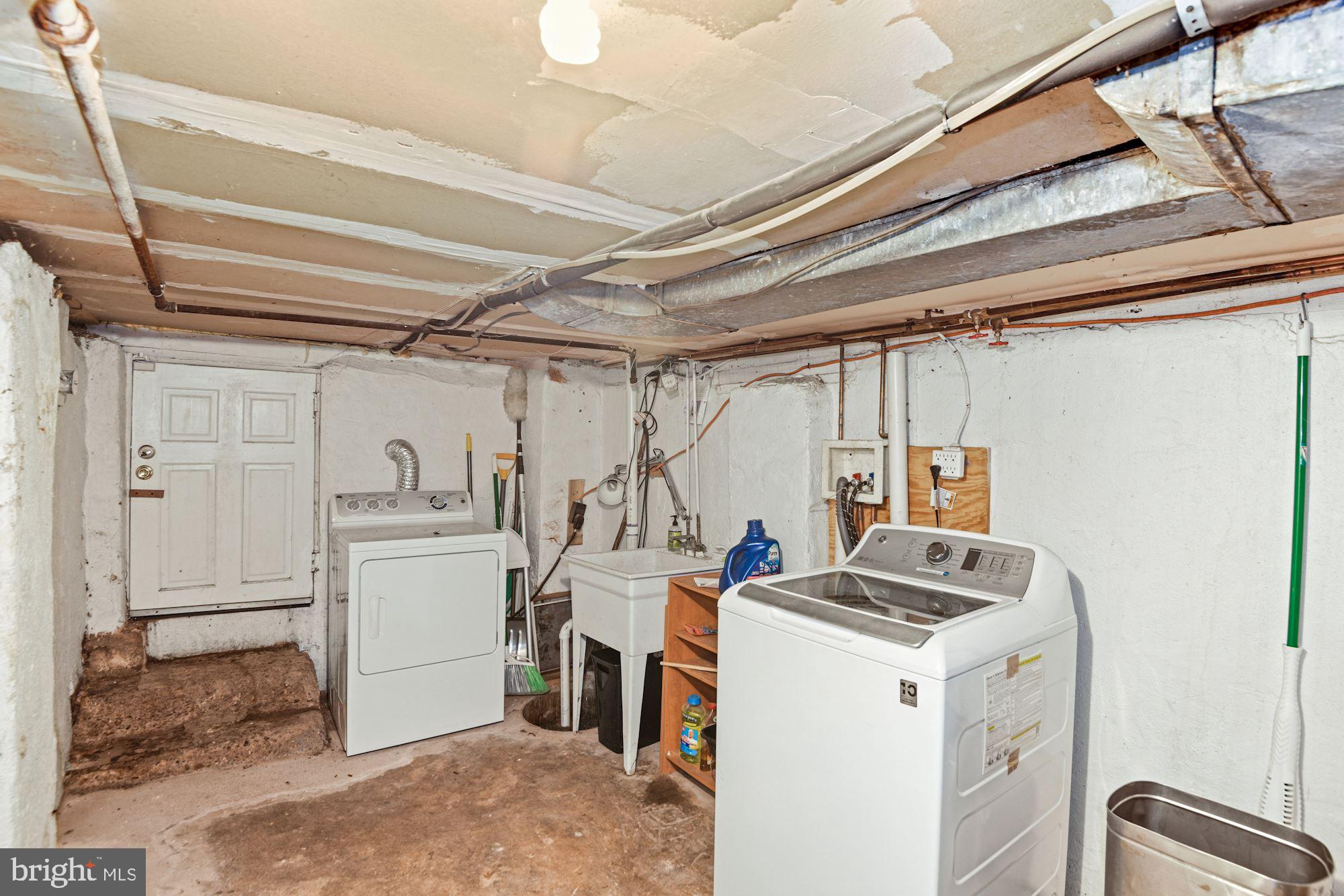 1674 Kramer Street Northeast Washington, DC 20002 - Photo 23 of 28 Lower level laundry room