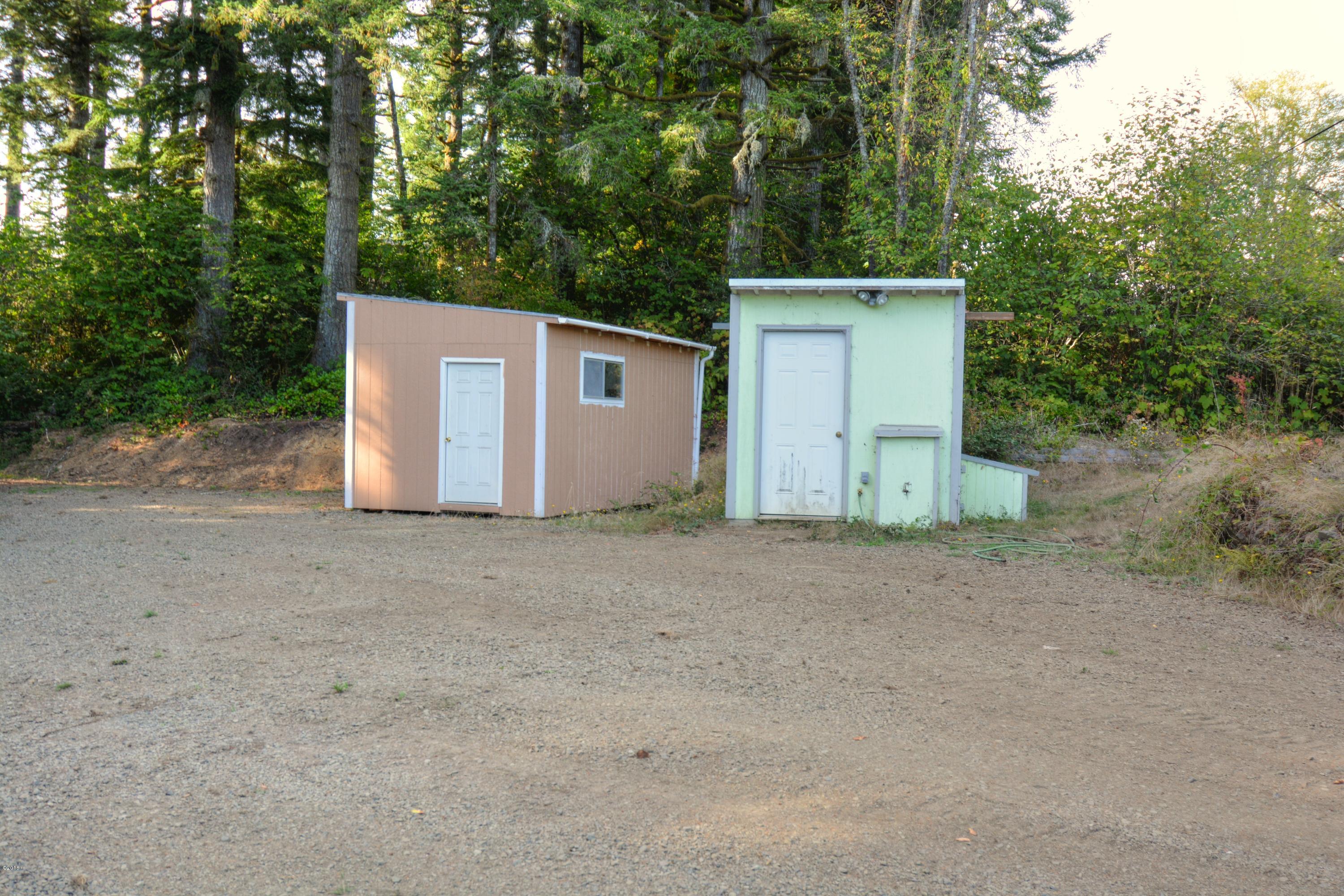 406 Elk City Road Toledo, OR 97391 - Photo 14 of 14 Storage Sheds and Plenty Of Parking.