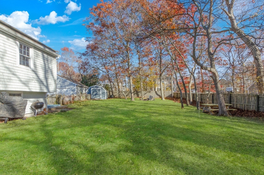 15 Chatham Road Plymouth, MA 02360 - Photo 5 of 35 a garden view with a sitting space
